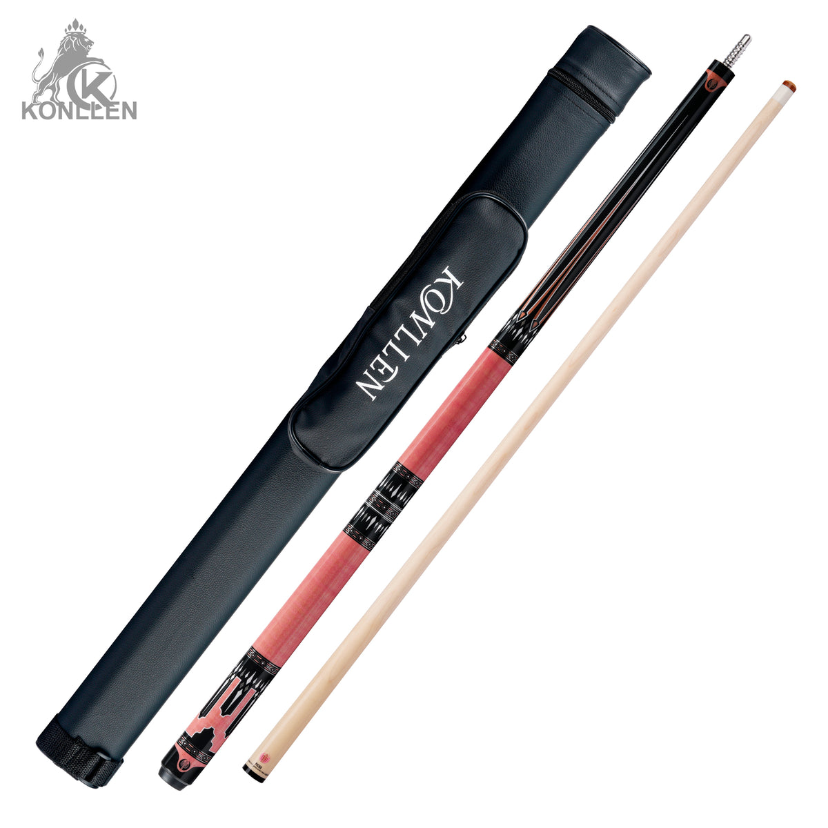 KONLLEN Florentia Low Deflection Maple Pool Cue - 12.5mm