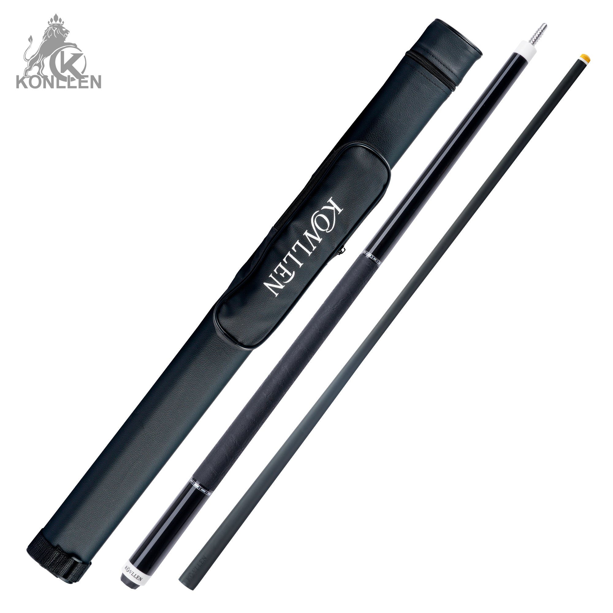KONLLEN Nocturne-01 Low Deflection Carbon Fiber Pool Cue Ebony