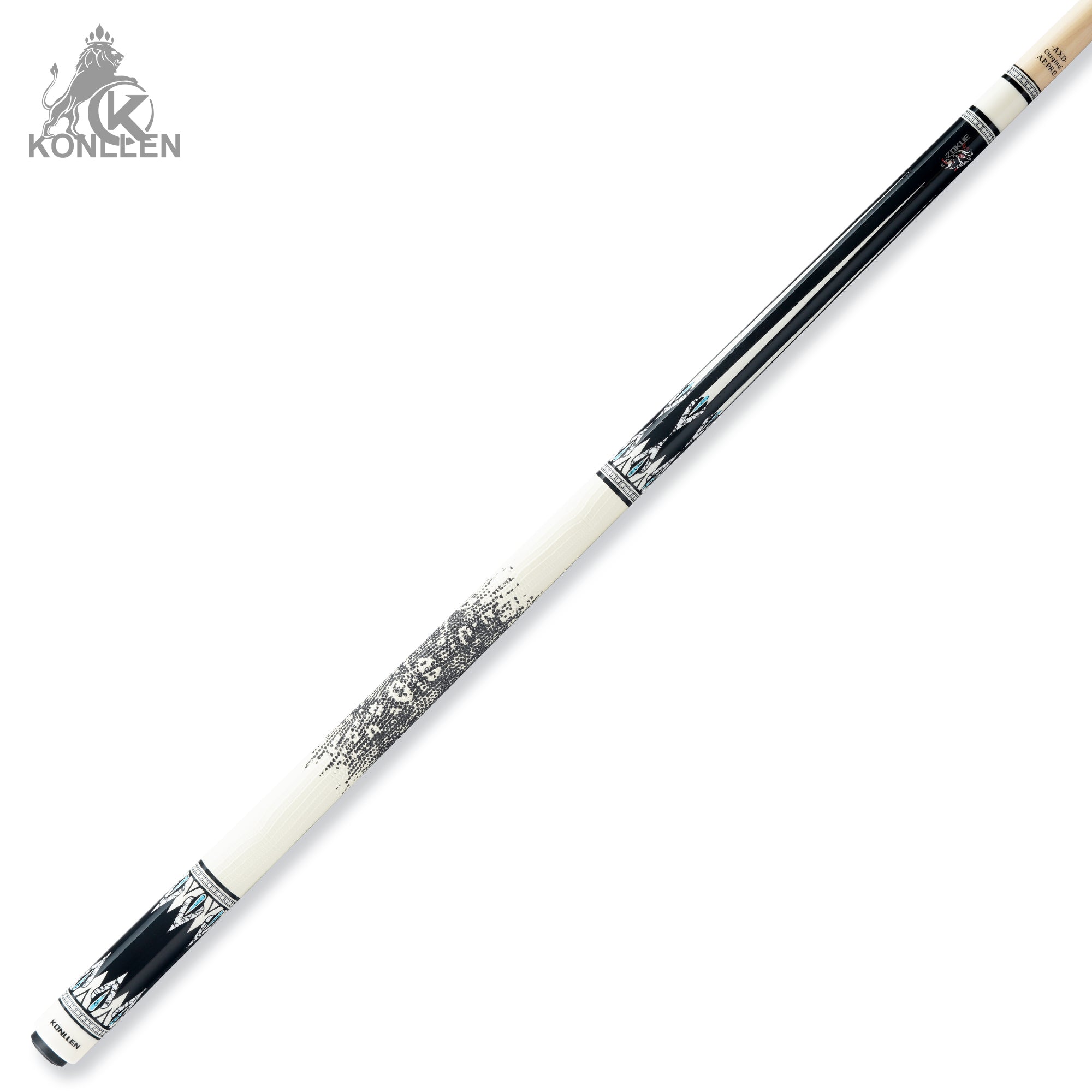 KONLLEN Dragon-01 Maple Pool Cue - 10.5mm / 11.5mm / 12.2mm