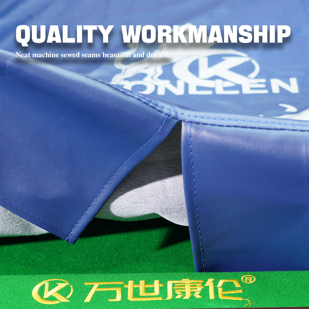 KONLLEN Heavy Duty Leatherette Billiard Pool Table Cover（ Chinese 8 ）