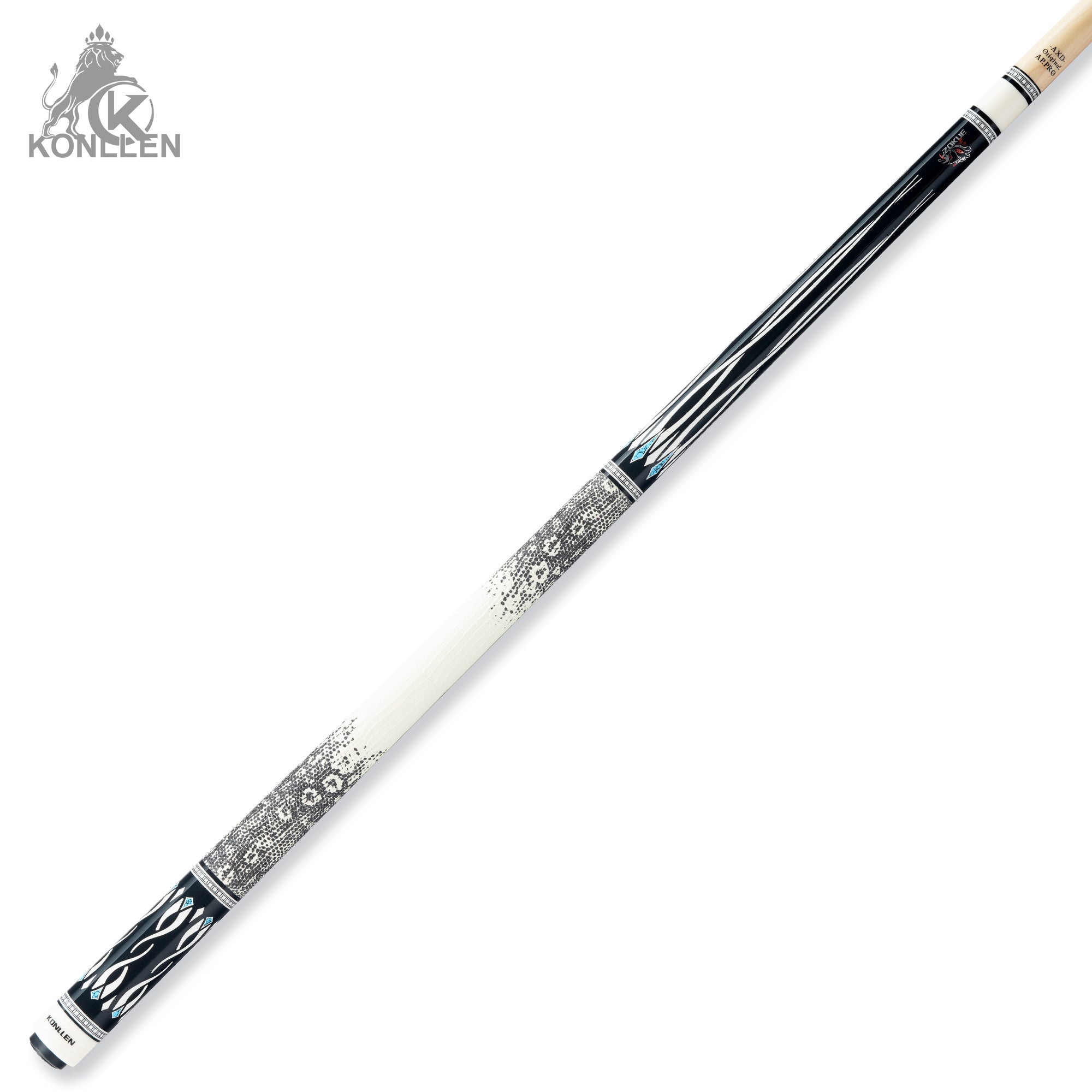 KONLLEN Dragon-02 Maple Pool Cue - 10.5mm / 11.5mm / 12.2mm