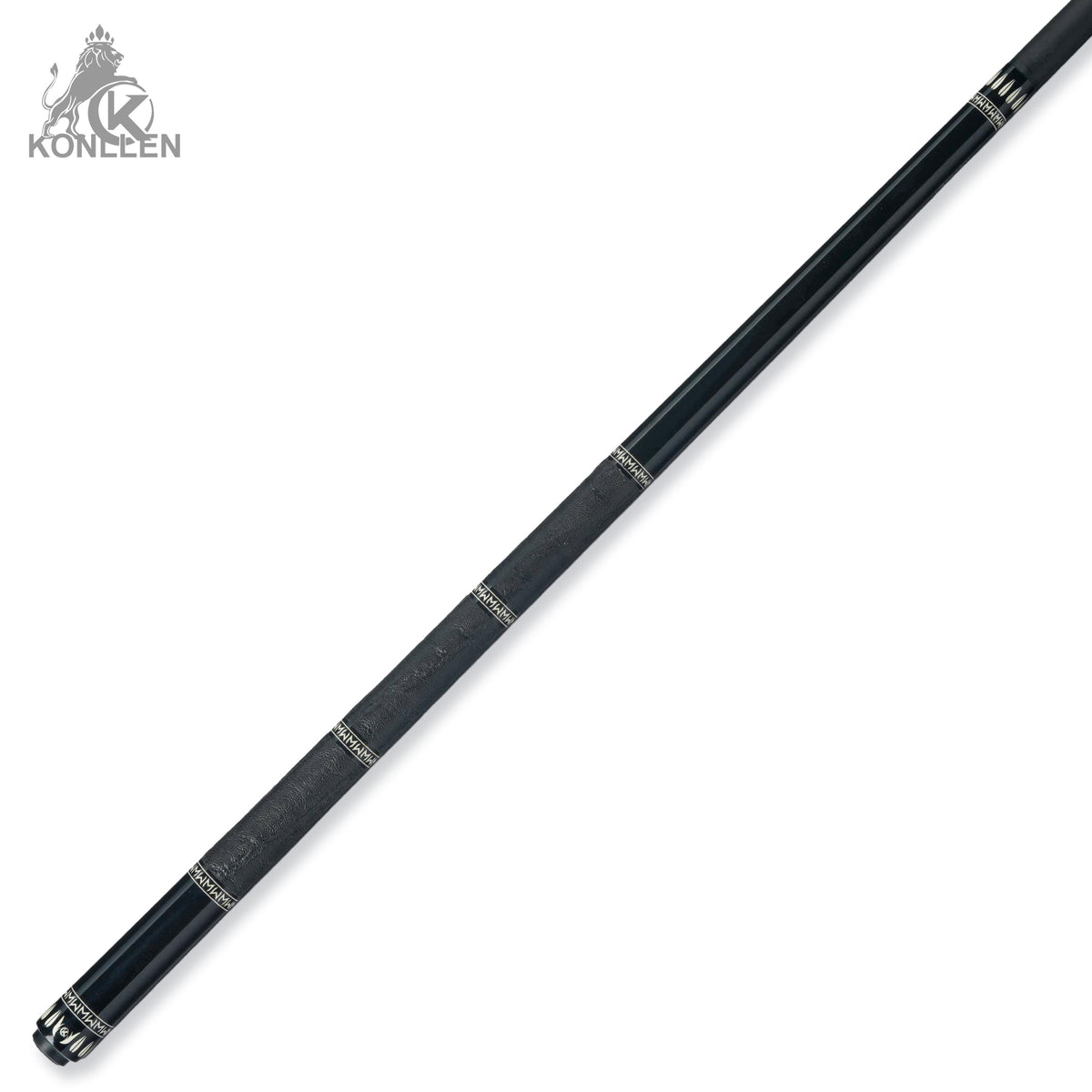 KONLLEN Eclipse Low Deflection Carbon Fiber Pool Cue with CFX ProTaper Shaft - 12.4mm