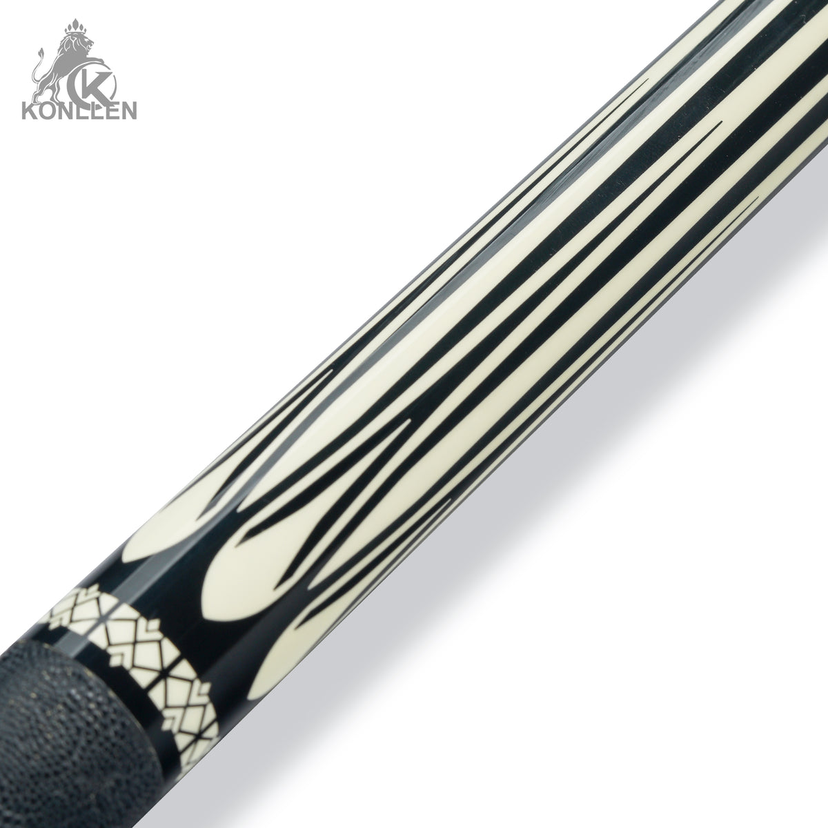 KONLLEN Voyage Low Deflection Carbon Fiber Pool Cue with CFX ProTaper Shaft - 12.4mm