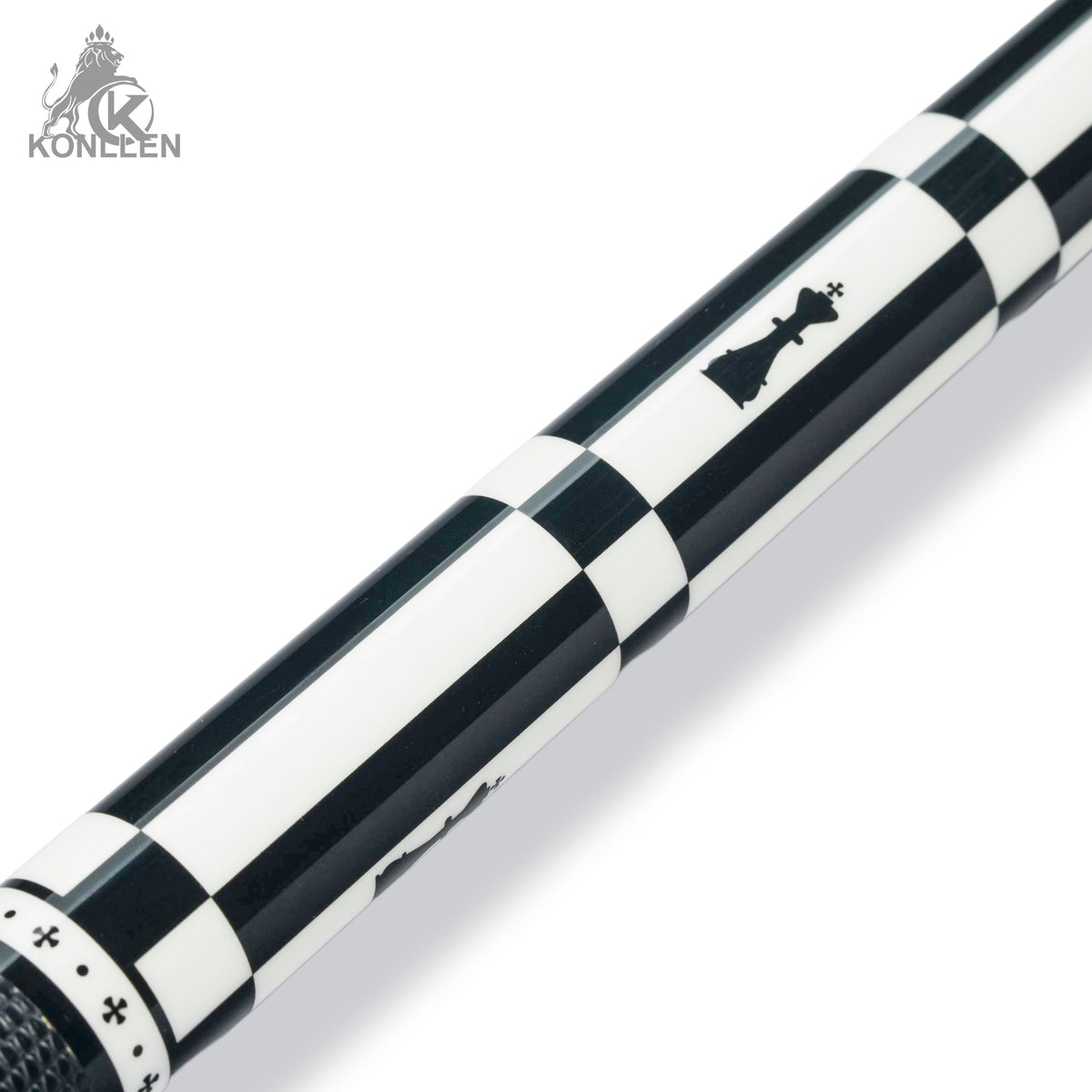 KONLLEN Regent Low Deflection Carbon Fiber Pool Cue with CFX ProTaper Shaft - 12.4mm
