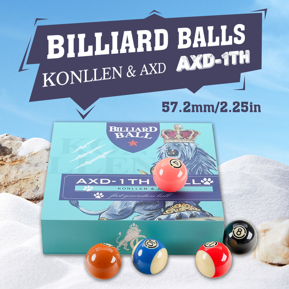 KONLLEN AXD-1TH Billiard Balls - 57.2mm