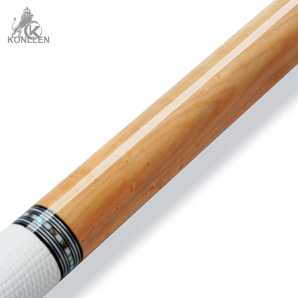 KONLLEN AXA-N2F Low Deflection Pool Cue Bird’s Eye Maple Handmade Inlay - 12.5mm