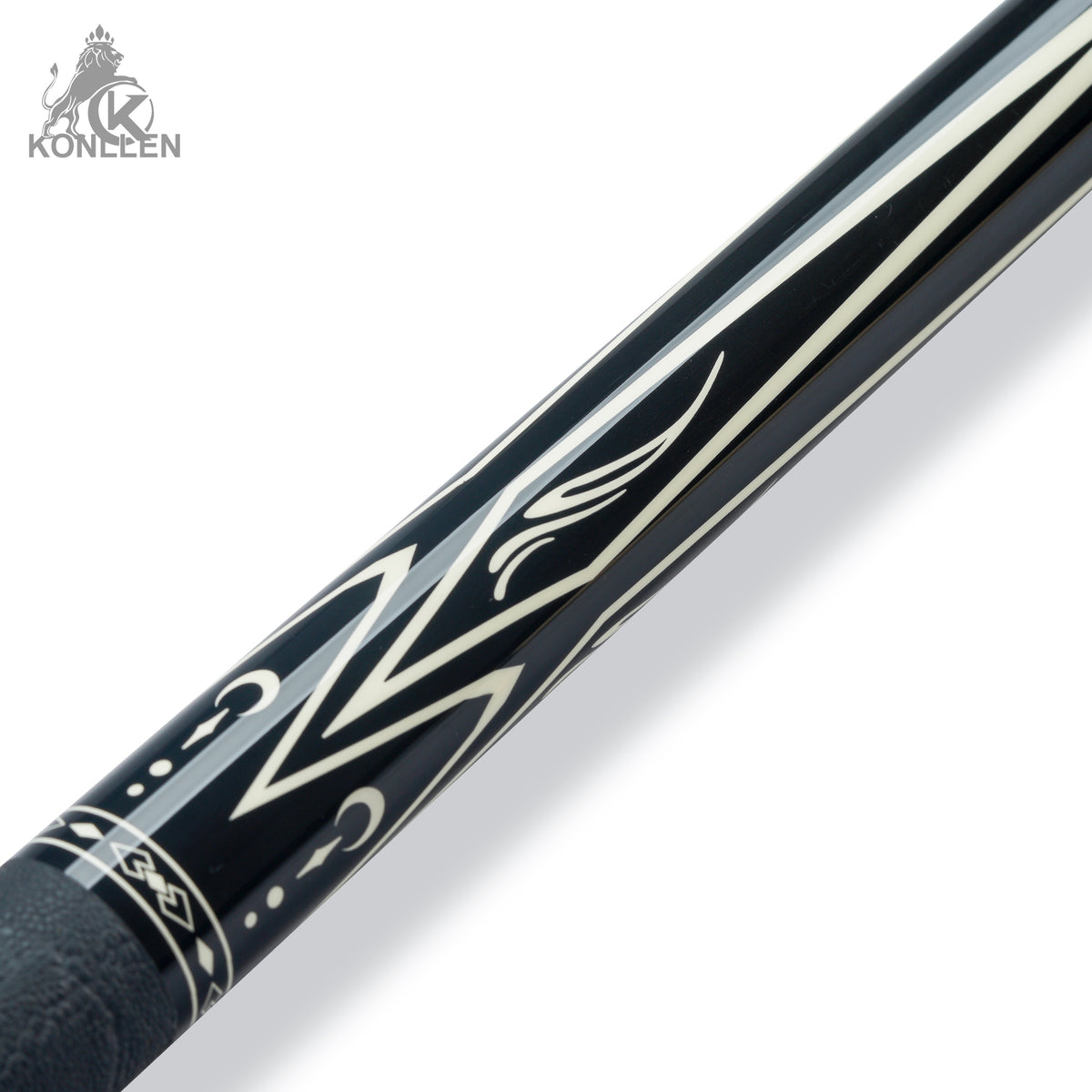 KONLLEN Astra Low Deflection Maple Pool Cue With 30cm Carbon Tube - 12mm