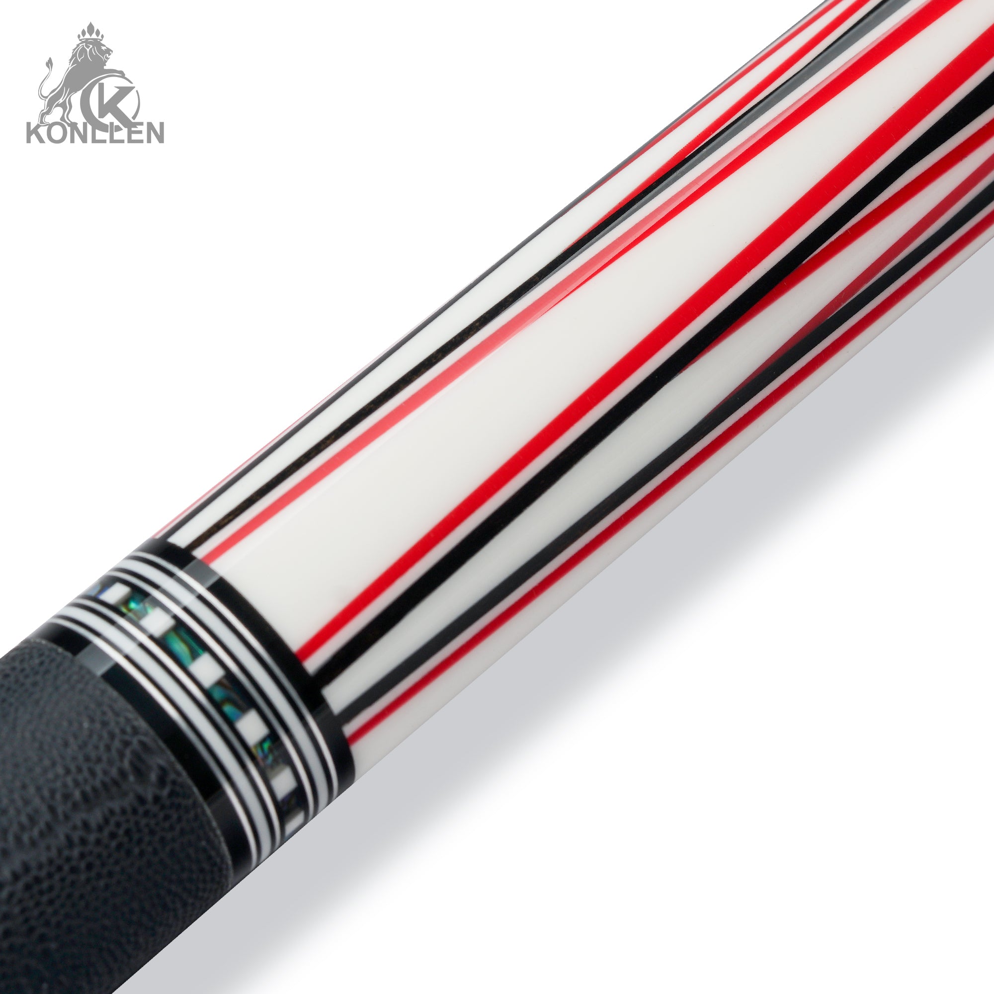 KONLLEN 2.0 Series AK75-001RF - Ebony Butt Sleeve With Abalone Ring and Zuma Inlay - 12.5mm