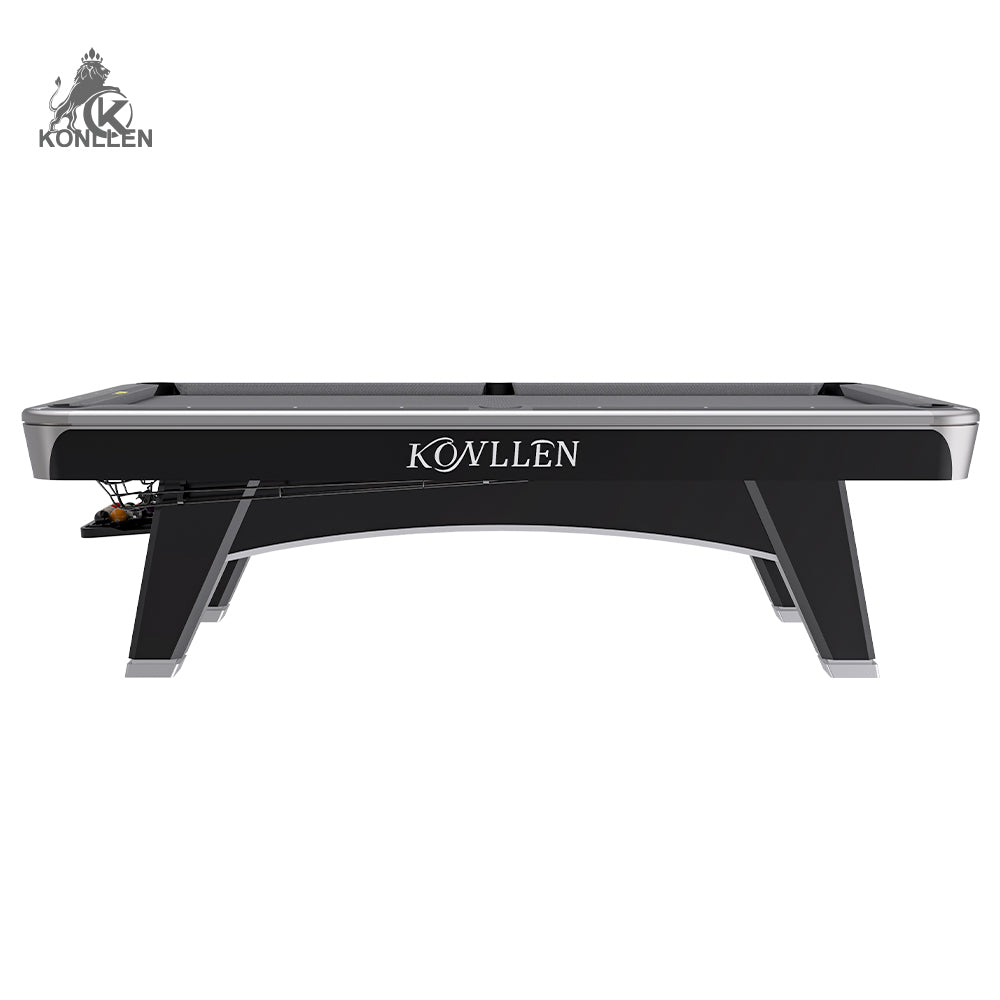 KONLLEN NOVA 9ft Billiard Pool Table, Professional Slate Bed Billiard Table for Competition & Club Use