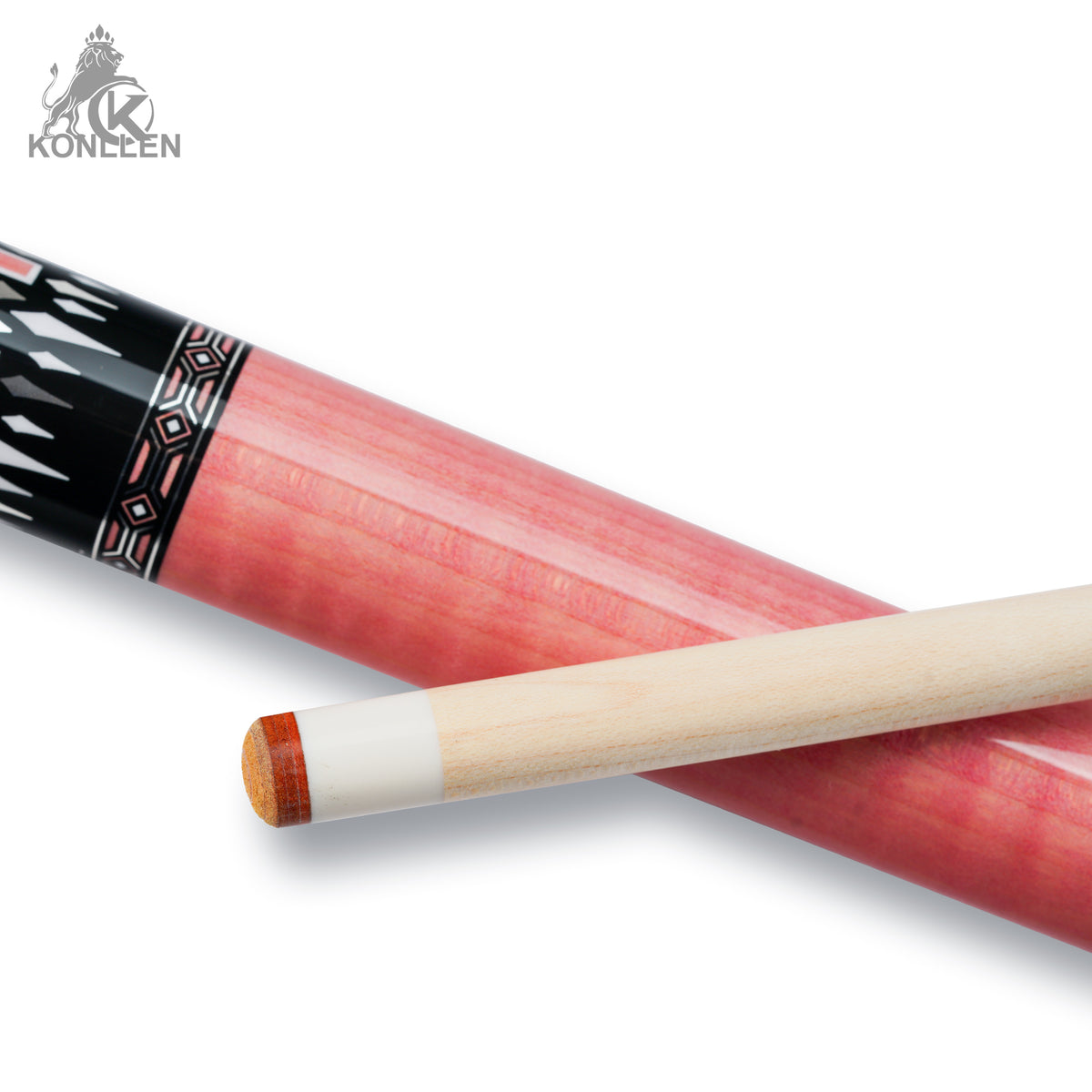KONLLEN Florentia Low Deflection Maple Pool Cue - 12.5mm