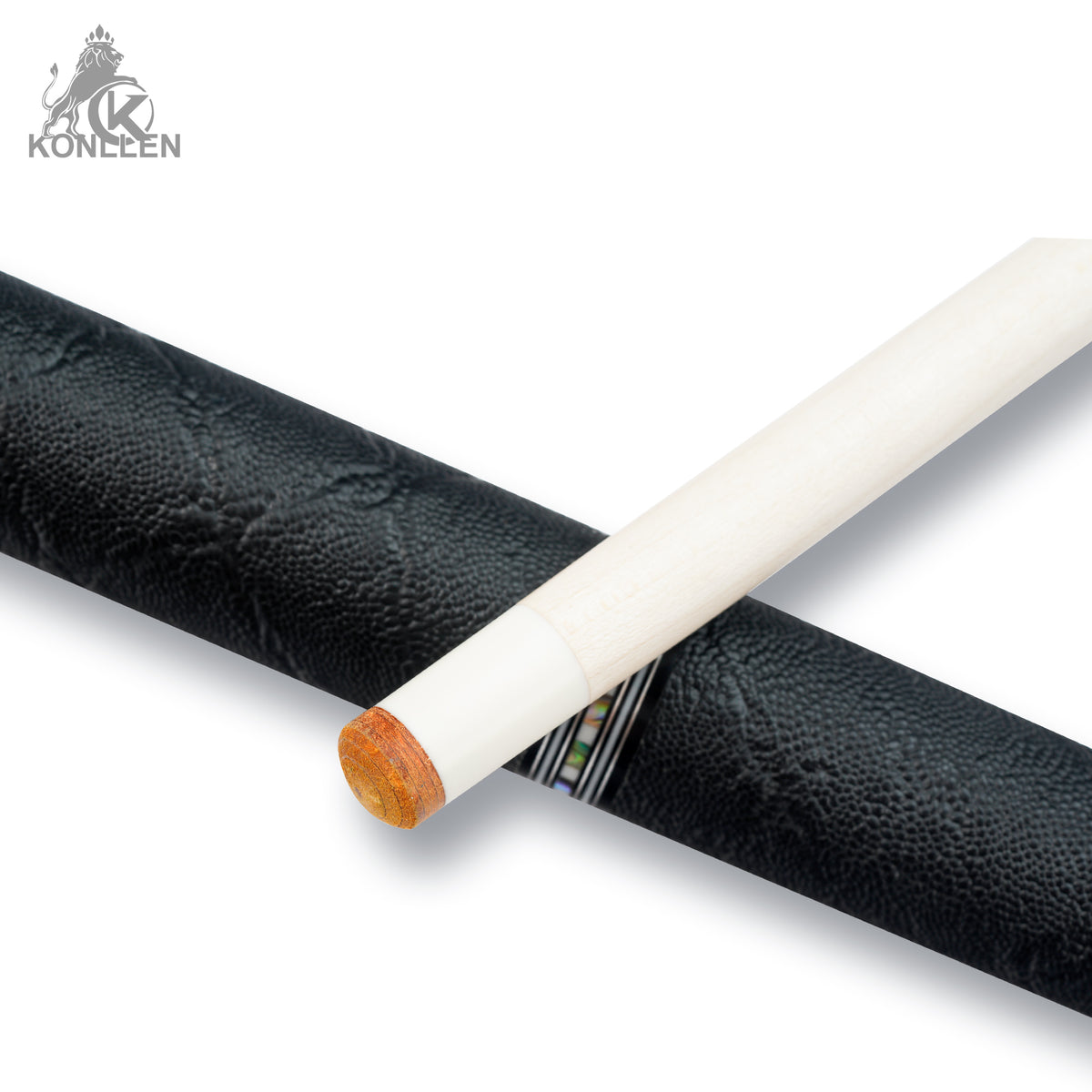 KONLLEN AXA-N1F Low Deflection Pool Cue Bird’s Eye Maple Handmade Inlay - 12.5mm