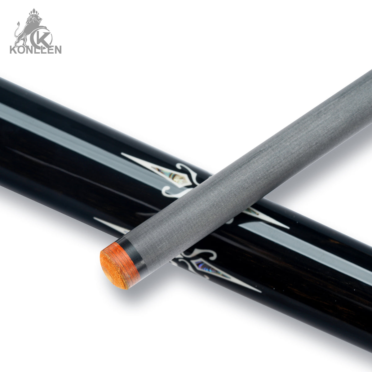 KONLLEN AK-01BF - Handmade Inlay -Carbon Shaft + Carbon Tube Inside Maple Shaft - 12.5mm