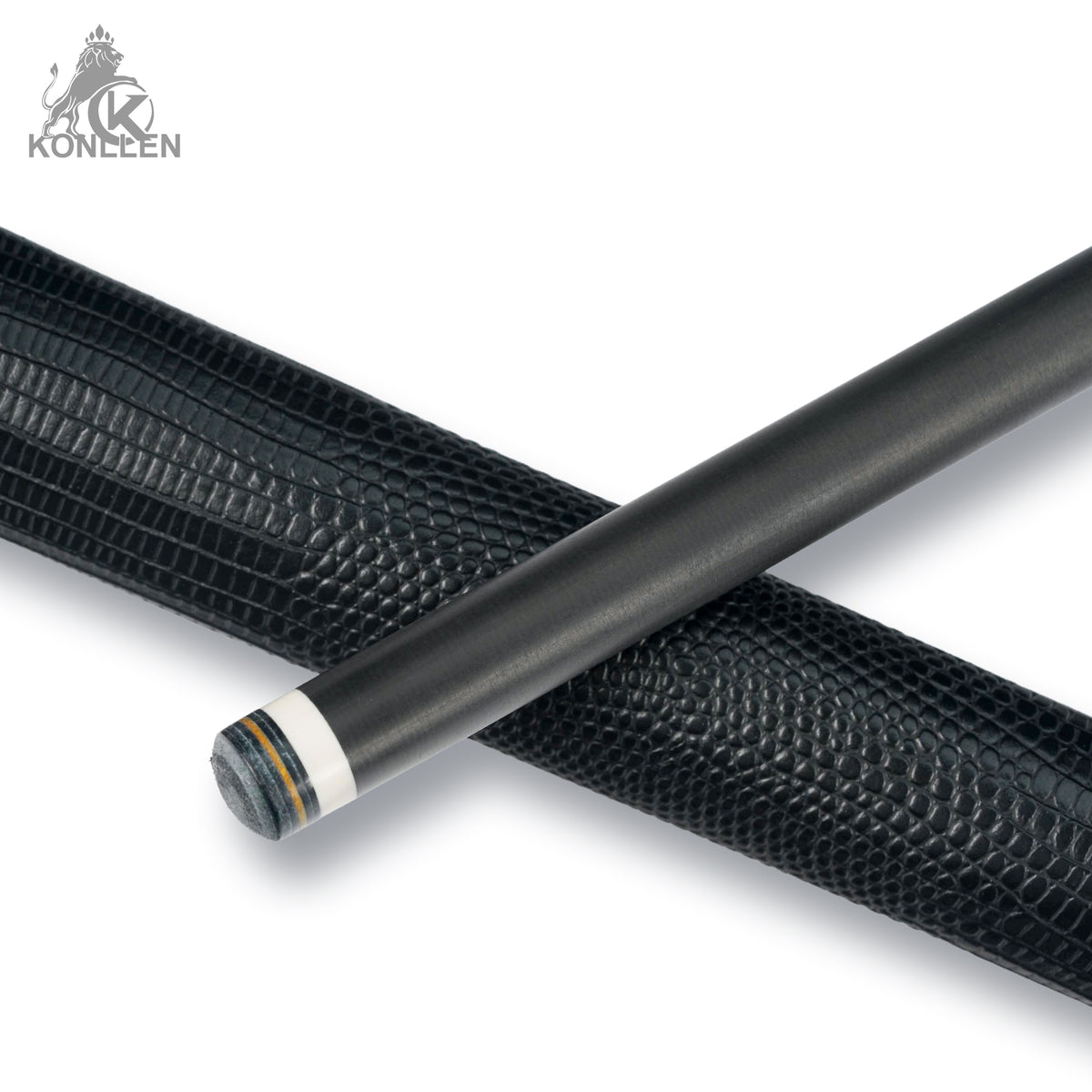 KONLLEN Regent Low Deflection Carbon Fiber Pool Cue with CFX ProTaper Shaft - 12.4mm
