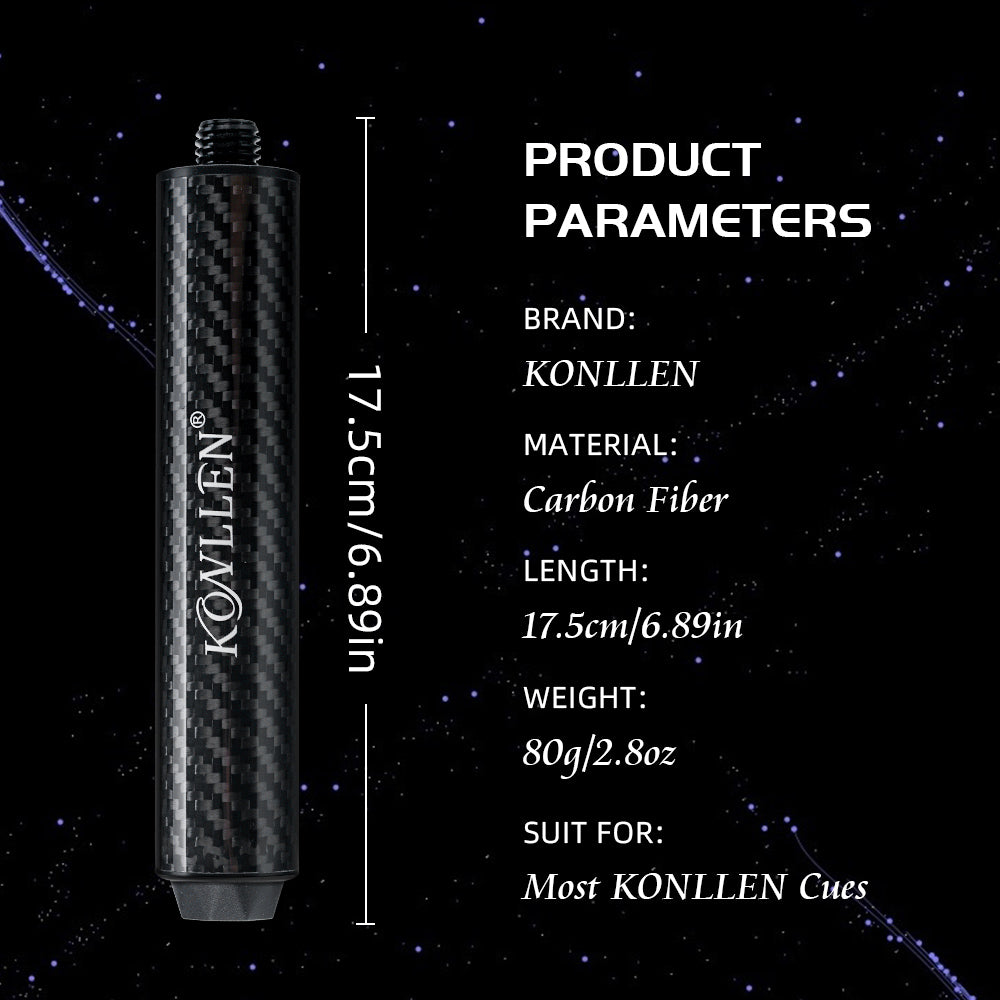 KONLLEN 6" /  8" Carbon Fiber Extension