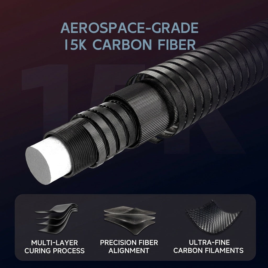 KONLLEN 2.0 Series Carbon Fiber Shaft Pro Taper for Radial Joint with 12.5mm Tip