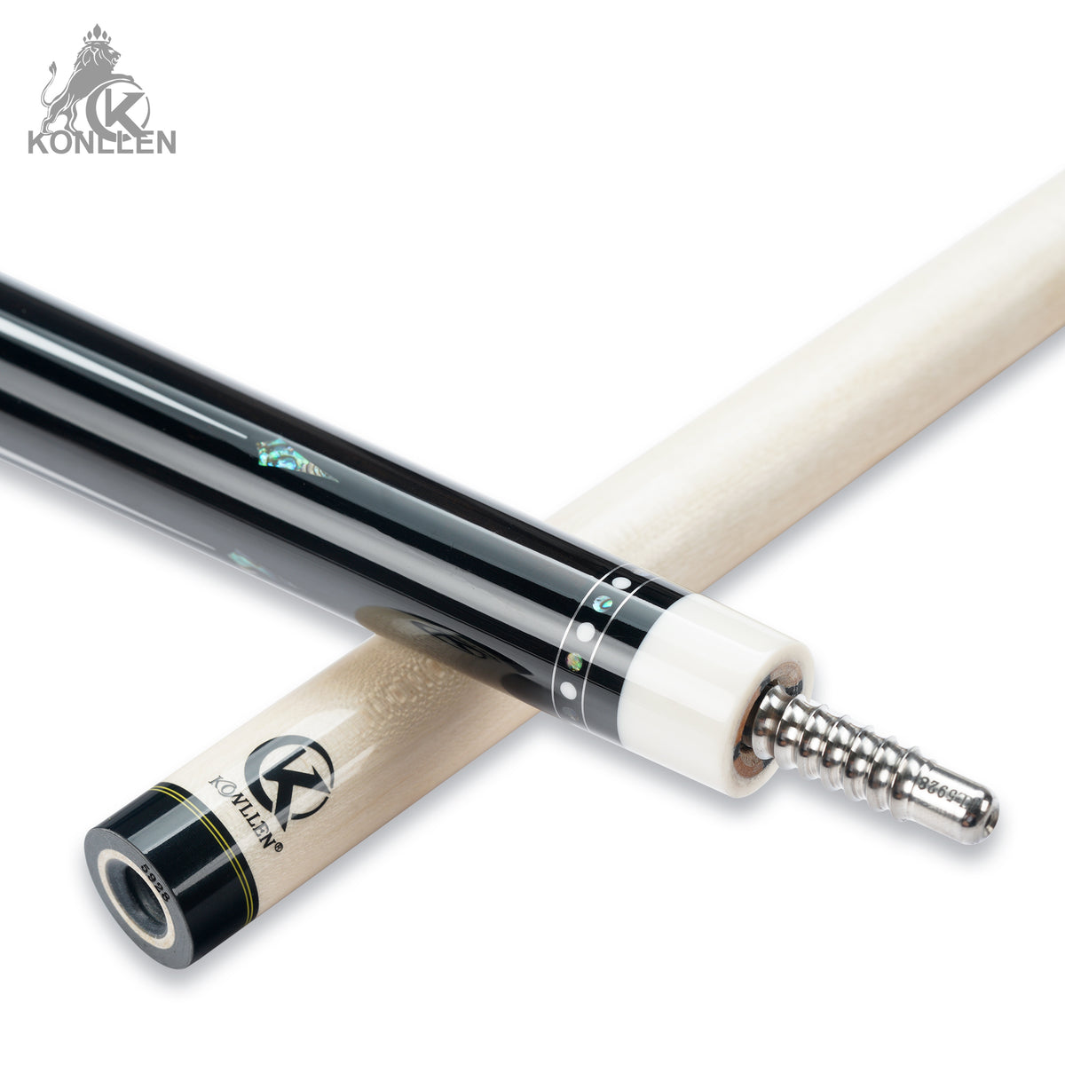 KONLLEN AK-01RF - Handmade Inlay -Carbon Shaft + Carbon Tube Inside Maple Shaft - 12.5mm