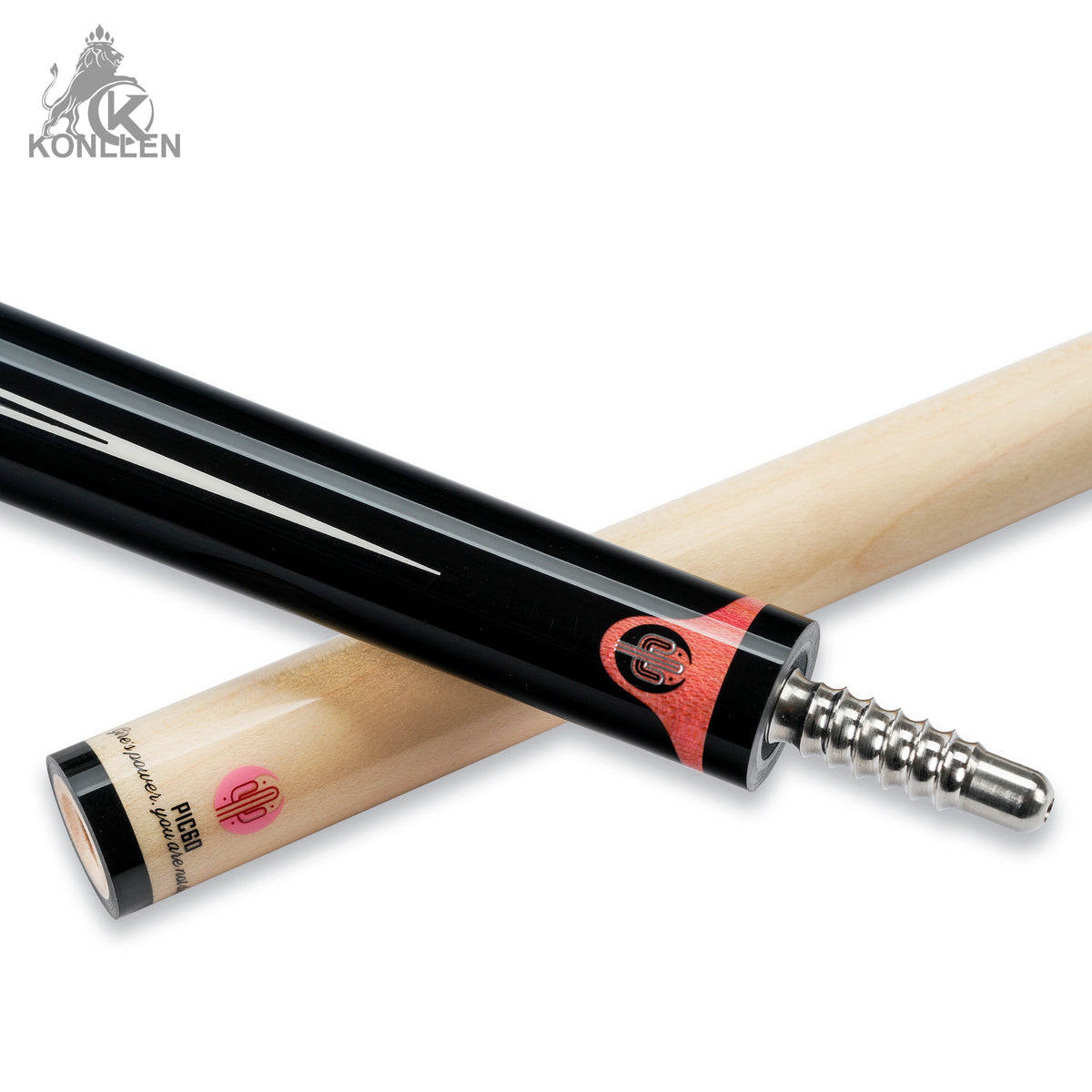 KONLLEN Lilia Low Deflection Maple Pool Cue - 12.5mm