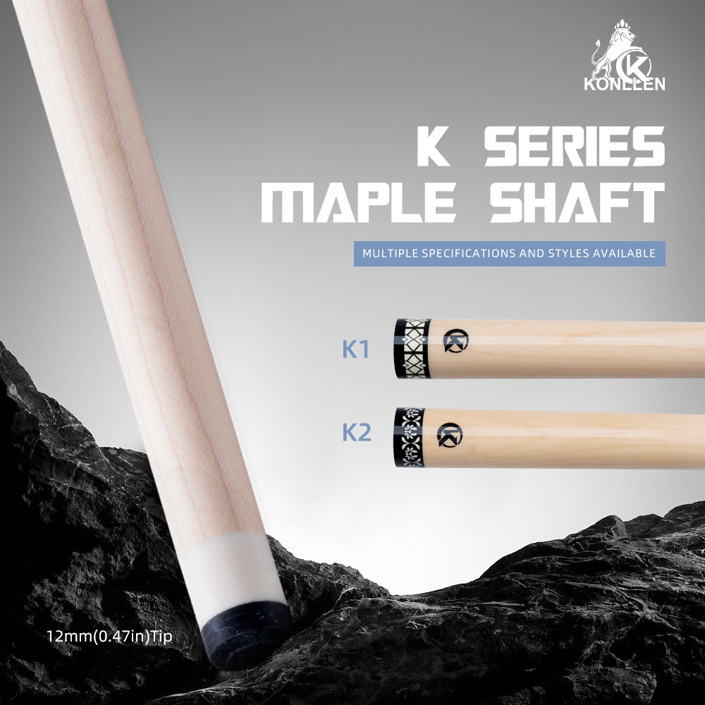 KONLLEN K-01 / K-02 Maple Shaft for Radial 12mm