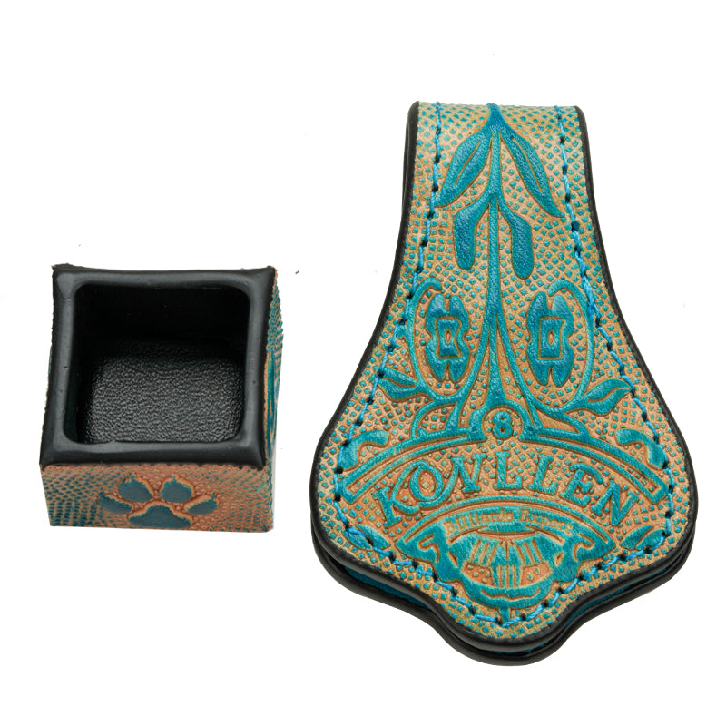 KONLLEN Vegetable Tanned Leather Chalk Holder（round + square）