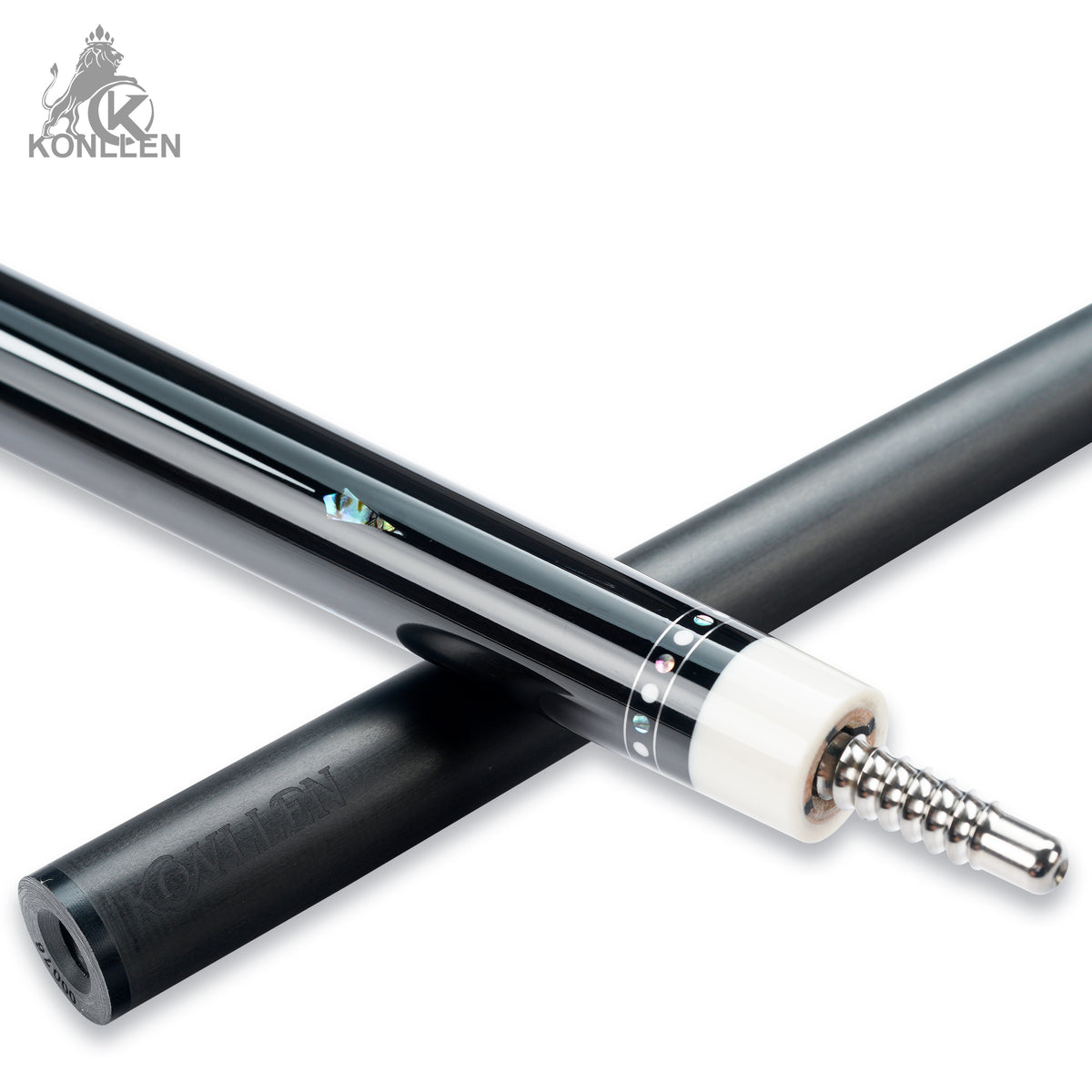 KONLLEN AK-01RF - Handmade Inlay -Carbon Shaft + Carbon Tube Inside Maple Shaft - 12.5mm