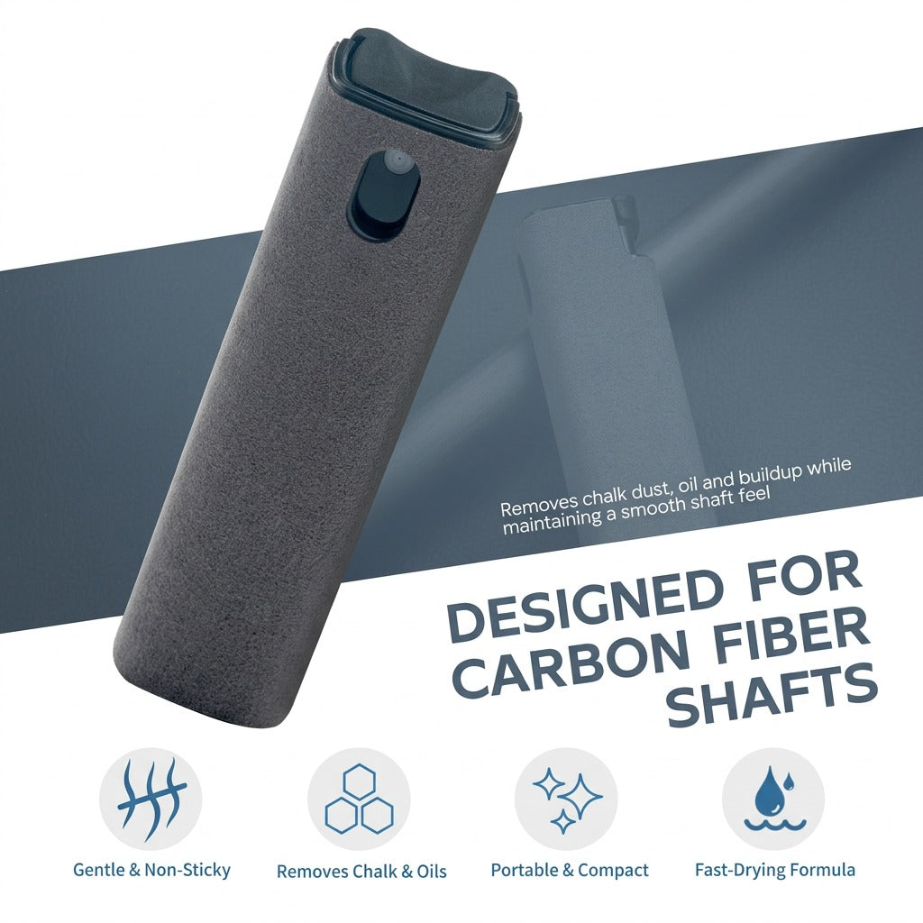 KONLLEN Carbon Fiber Pool Cue Shaft Cleaner Spray