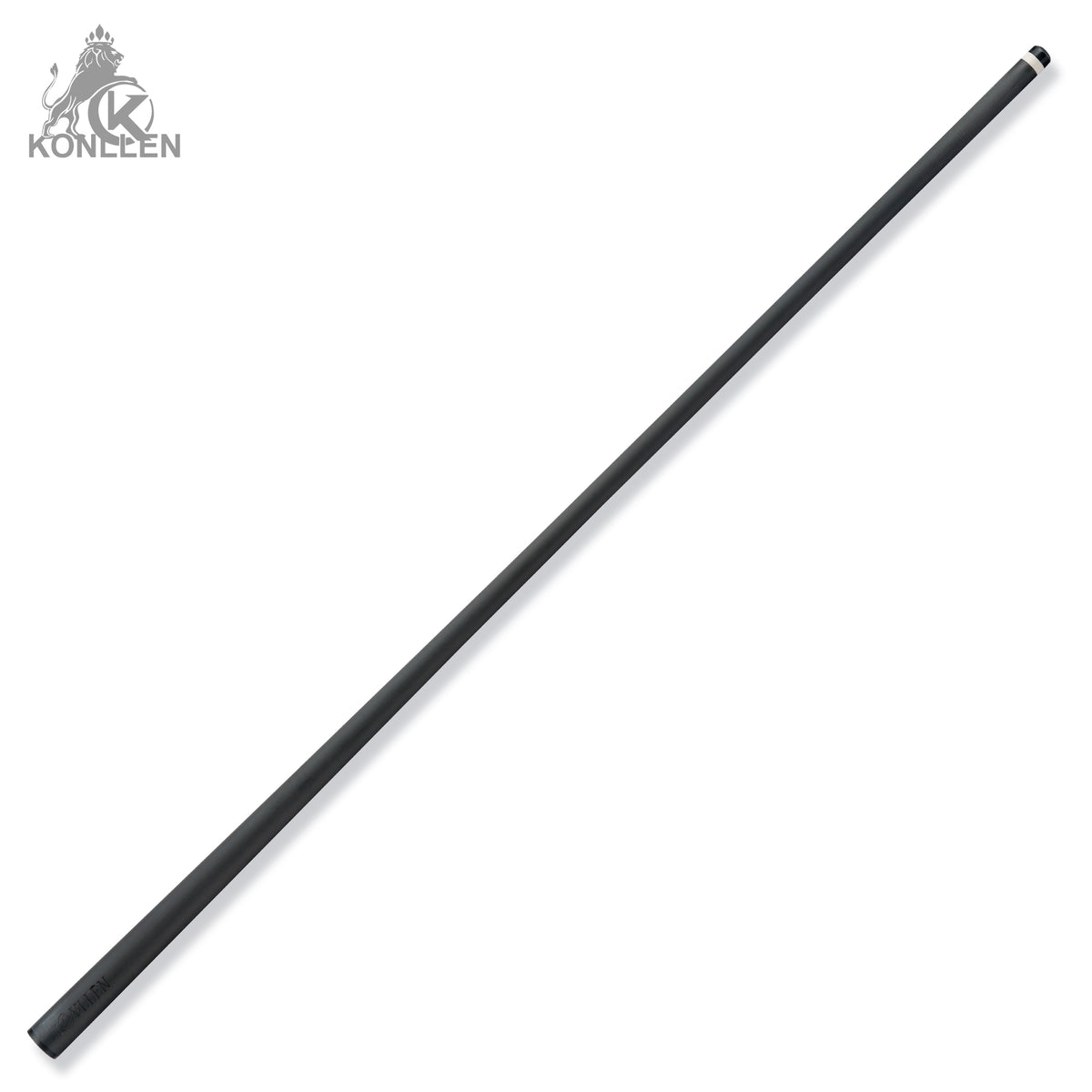 KONLLEN 2.0 Lanting-02 Low Deflection Carbon Fiber Pool Cue  Ebony Handmade Inlay - 11.8mm / 12.5mm