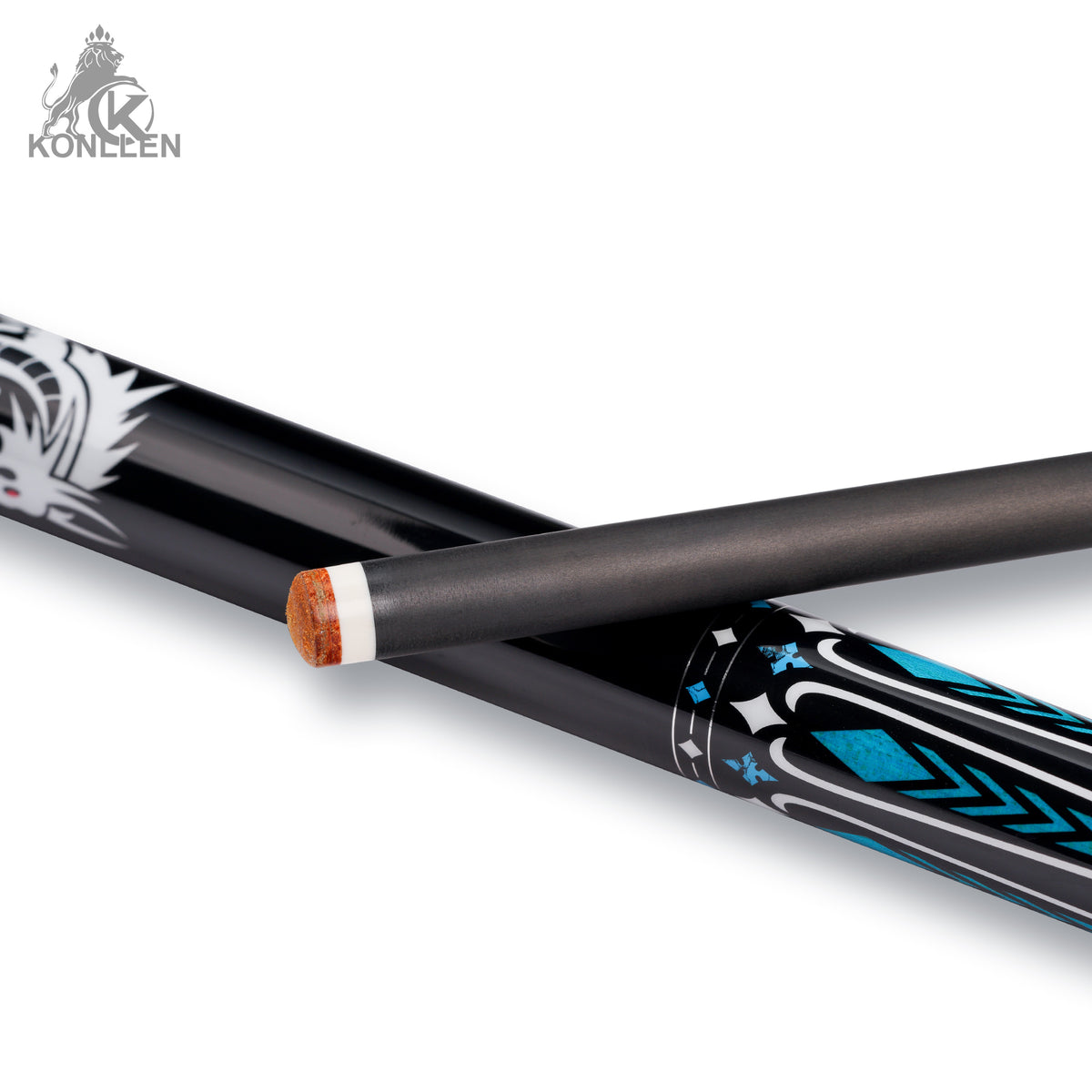 KONLLEN 2.0 AK-10BF Low Deflection Carbon Fiber Pool Cue with ProTaper Shaft
