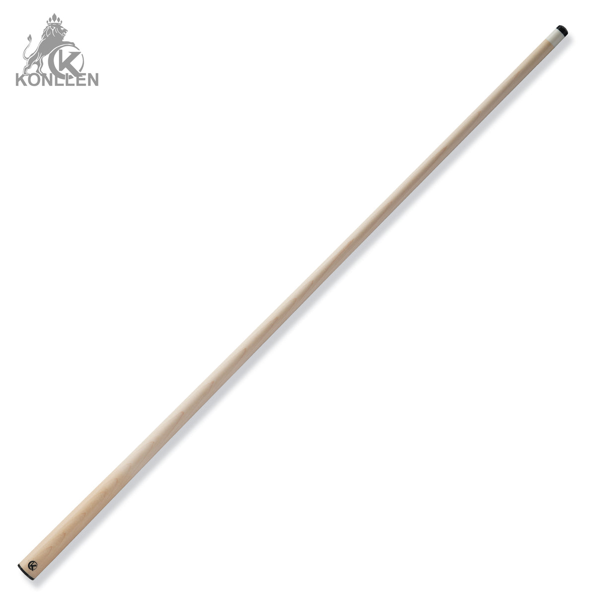 KONLLEN Inkstone Low Deflection Maple Pool Cue With 30cm Carbon Tube - 11.8mm / 12.5mm
