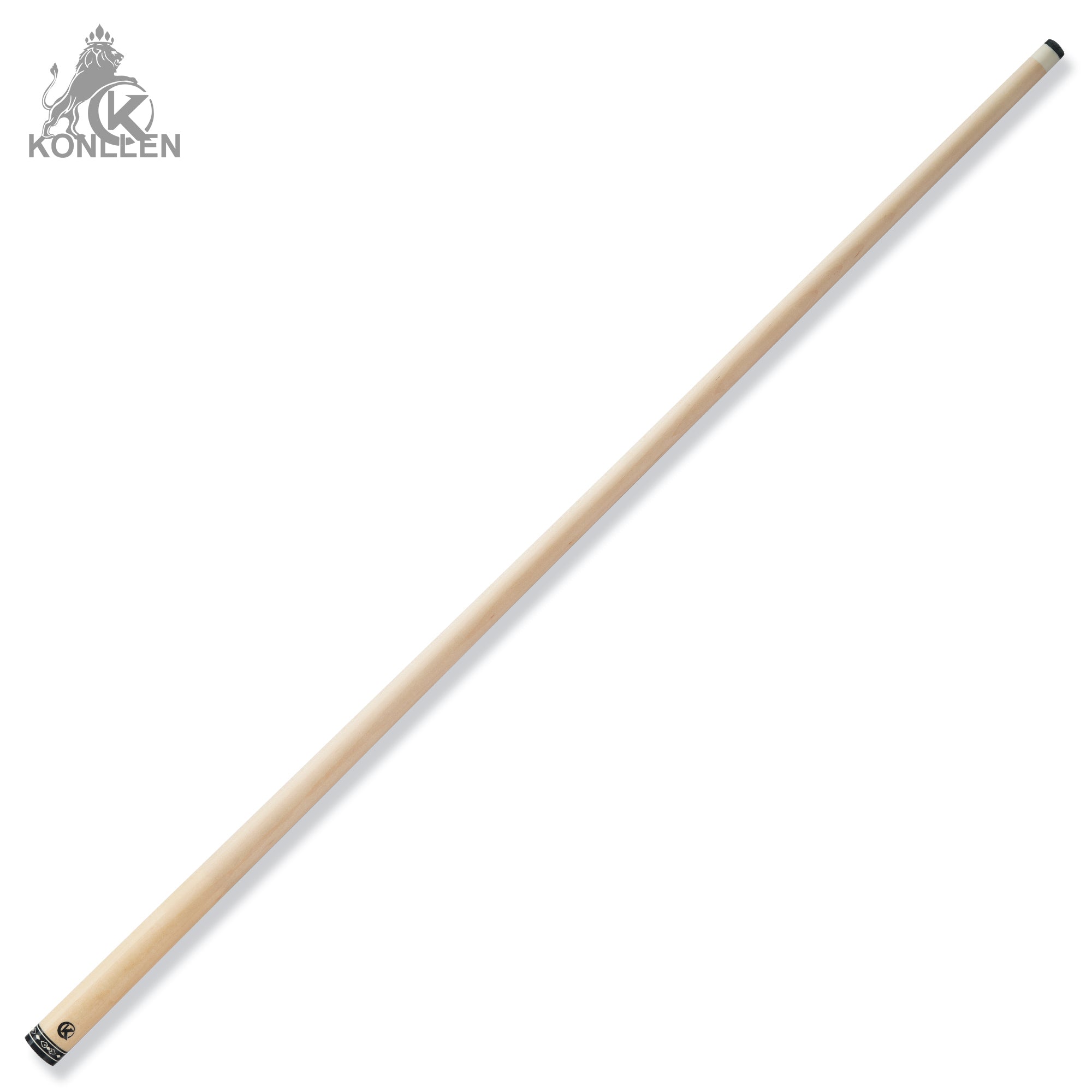 KONLLEN Astra Low Deflection Maple Pool Cue With 30cm Carbon Tube - 12mm