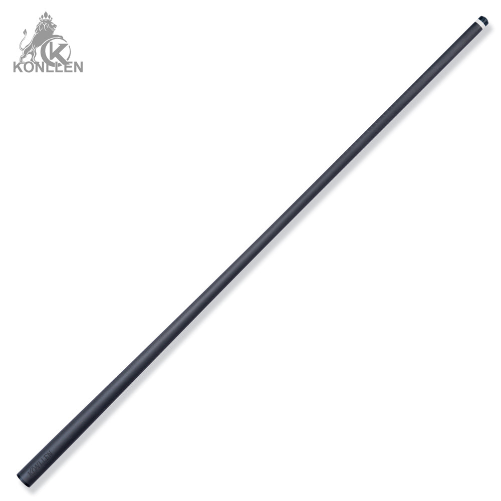 KONLLEN 2.0 Nocturne-01 Low Deflection Carbon Fiber Pool Cue  Ebony Handmade Inlay - 11.8mm / 12.5mm