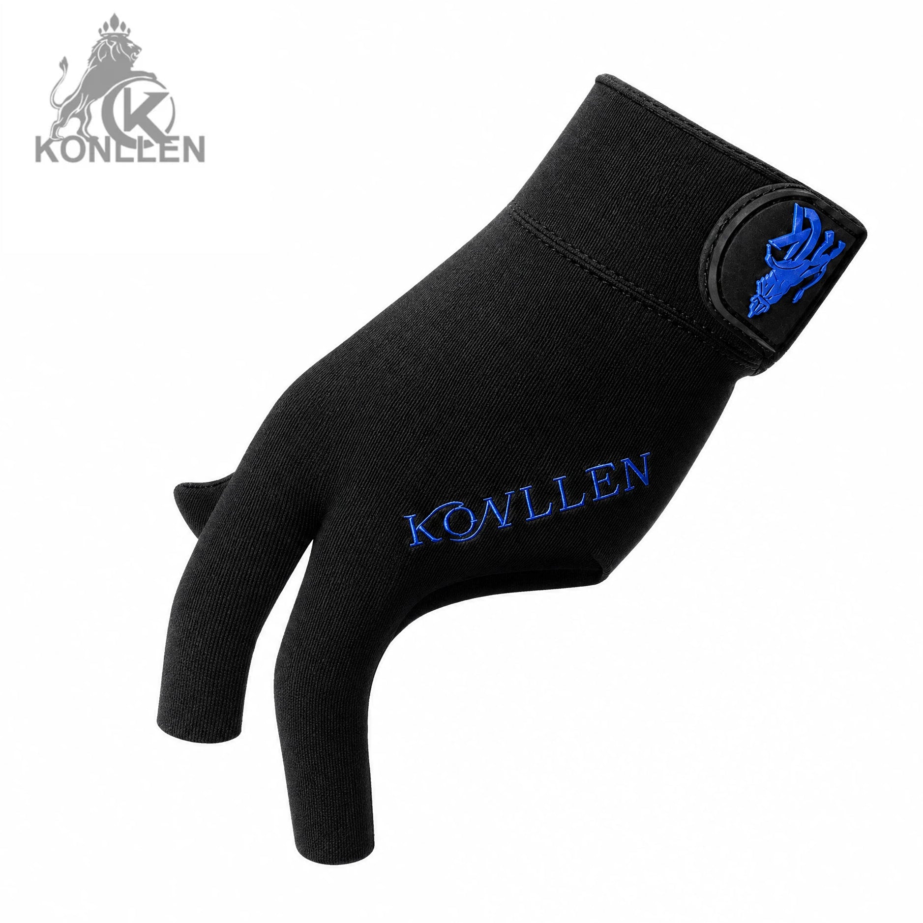KONLLEN Billiards Gloves for Left Hand/Right Hand L/XL - 02 Lycra series
