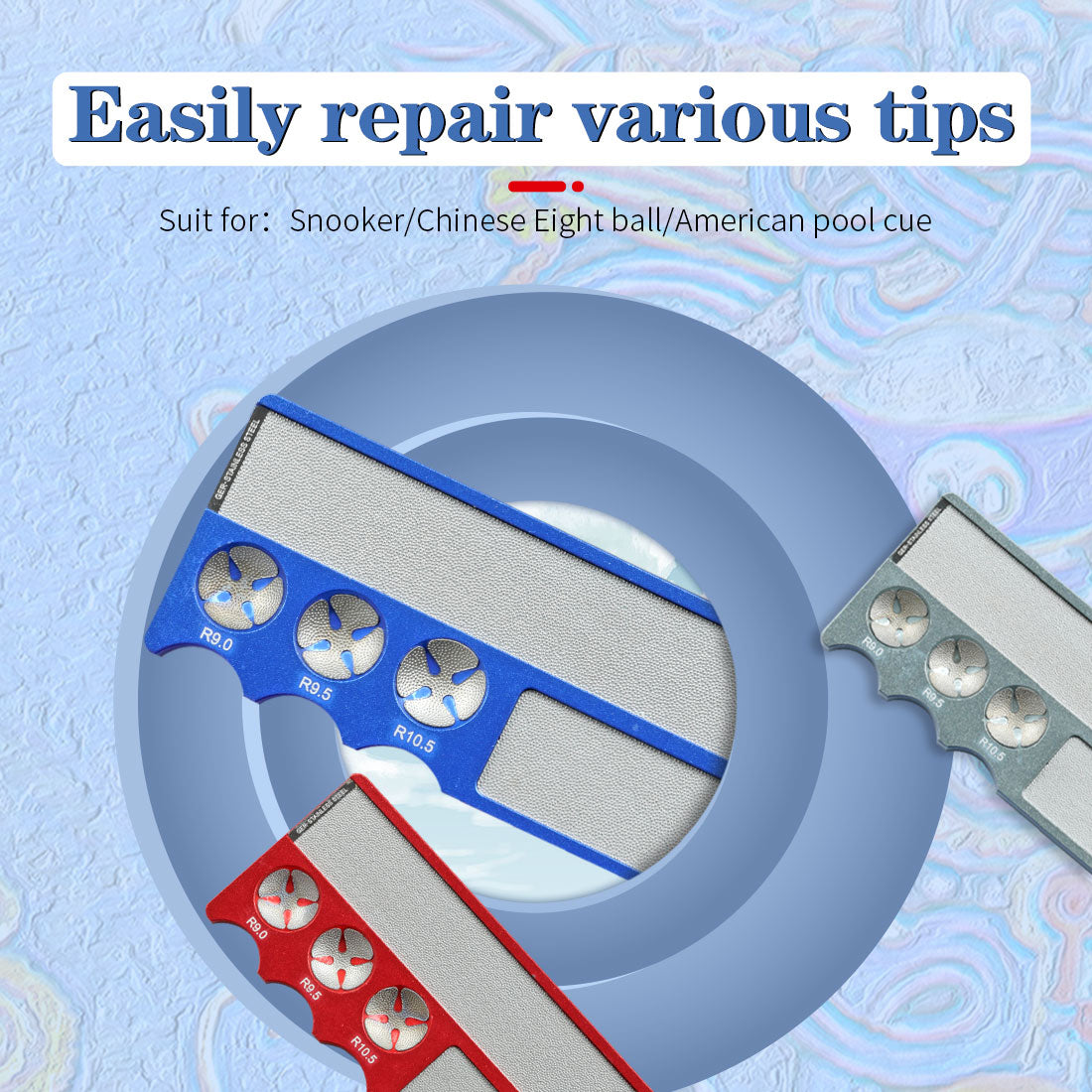 KONLLEN 4in1 Cue Tip Repair Tool