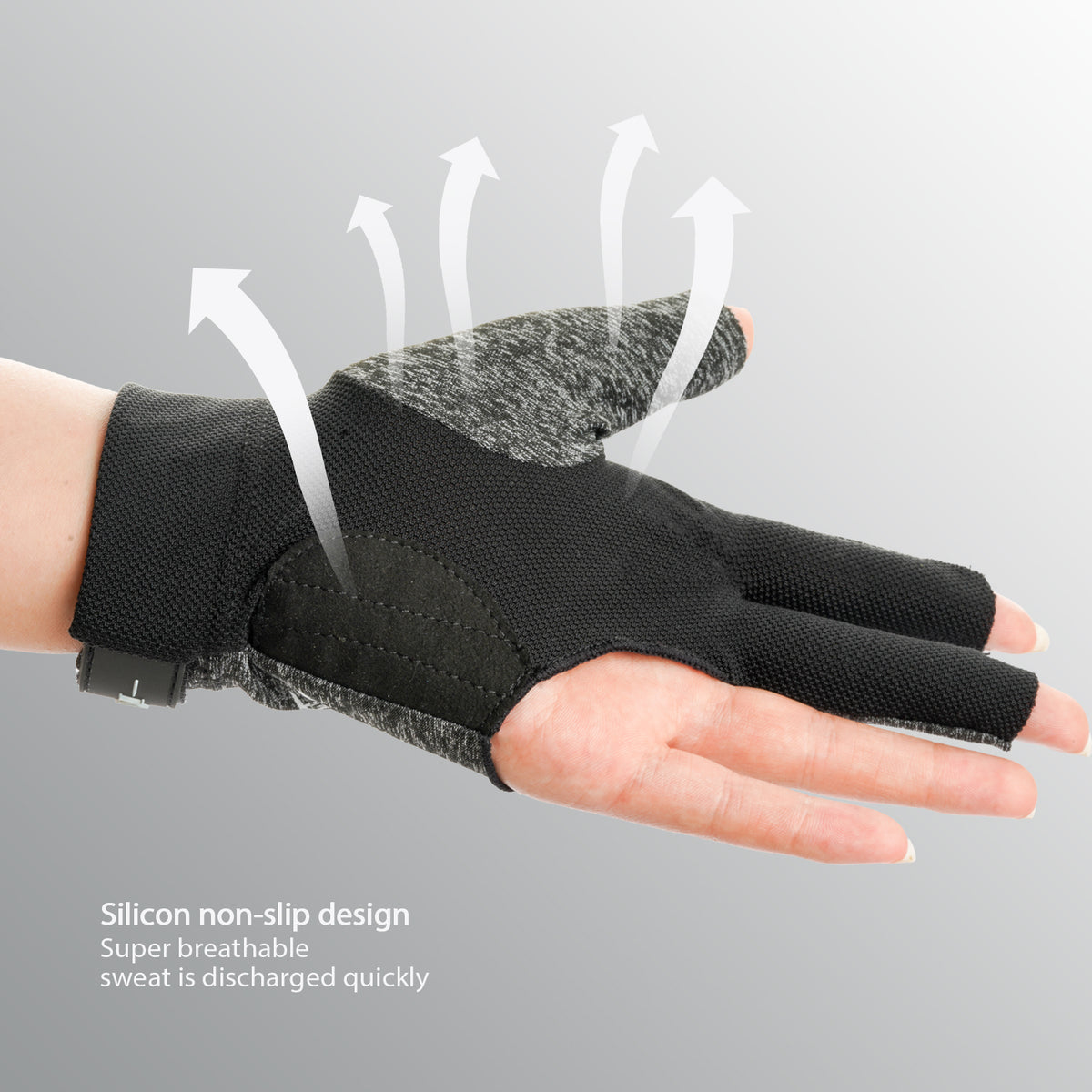 KONLLEN Billiards Gloves for Left Hand/Right Hand L/XL - 01 pure cotton series