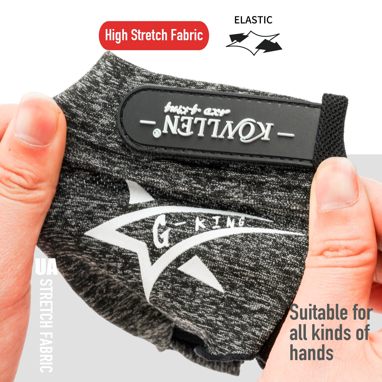 KONLLEN Billiards Gloves for Left Hand/Right Hand L/XL - 01 pure cotton series