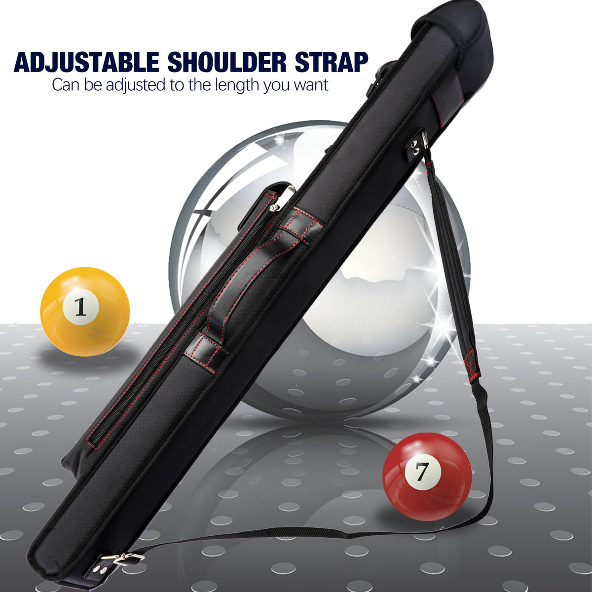 KONLLEN Oxford Cloth Hard Case - 1 Butt x 2 Shafts