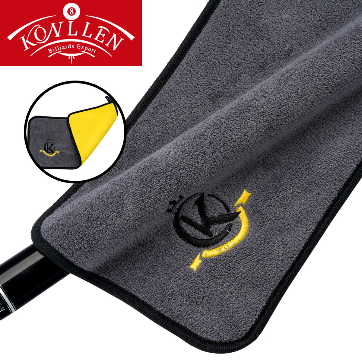 Konllen Billiards Cue Clean Towel