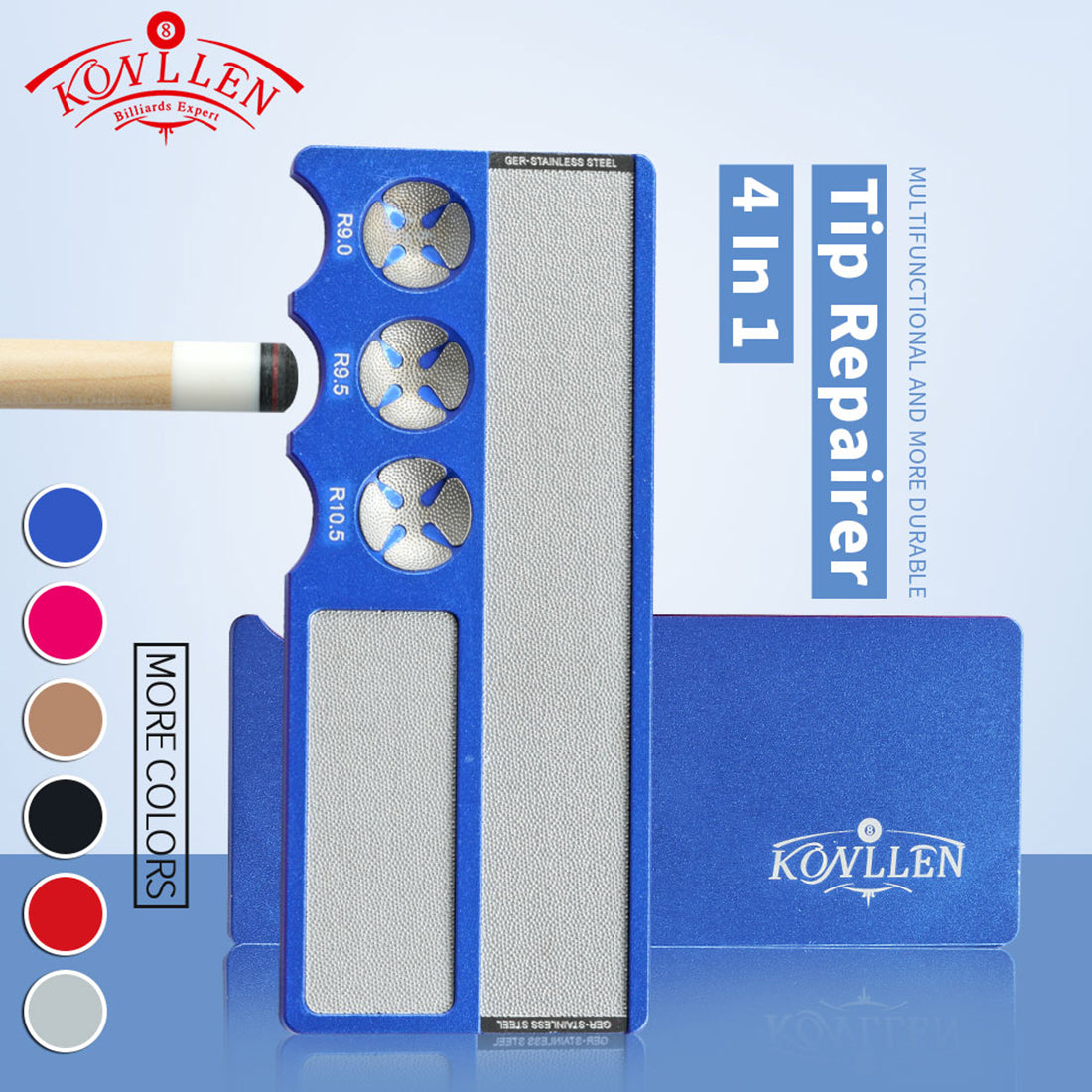 KONLLEN 4in1 Cue Tip Repair Tool